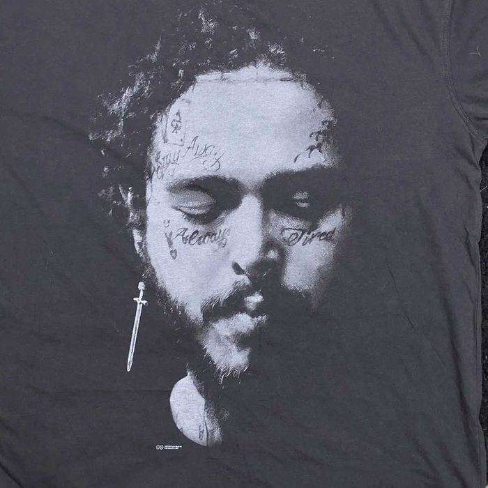 Post Malone Rare Dark Grey Tee