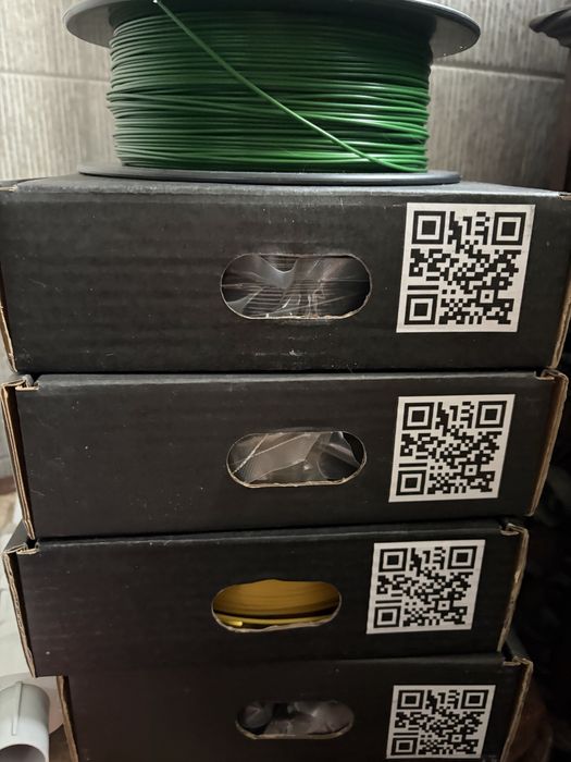 5 bobines de filamento 3D