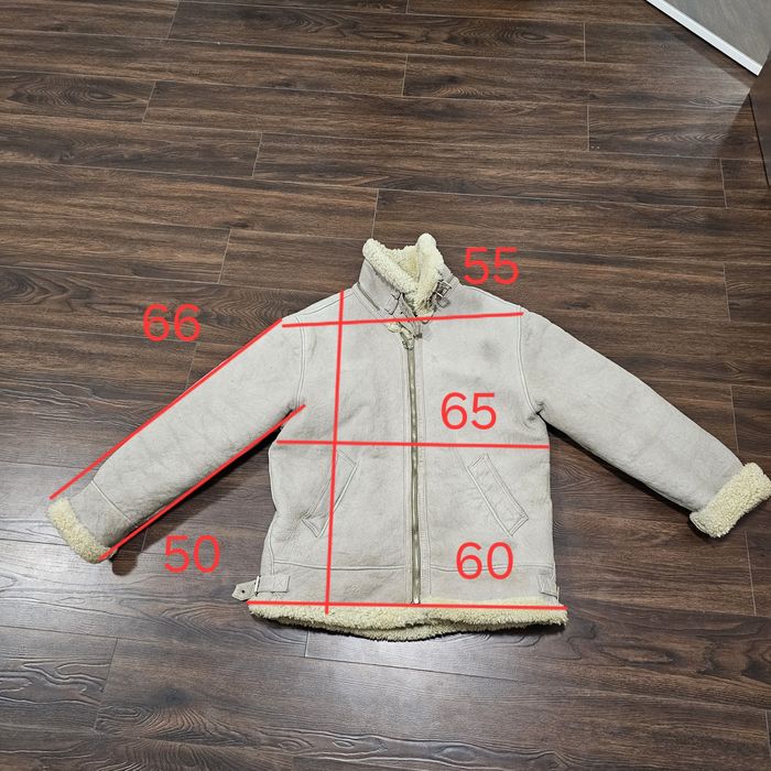 Натуральна дублянка авіатор b3