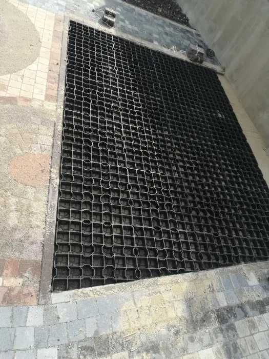 Kratka parkingowa, geokratka, podjazd, parking, kostka, plac