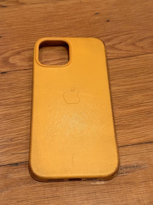 Capa oficial Apple em pele IPhone 12 Pro Max