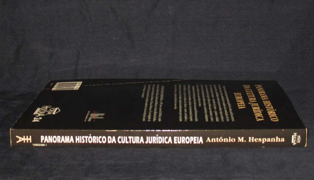 Livro Panorama Histórico da Cultura Jurídica Europeia António Hespanha