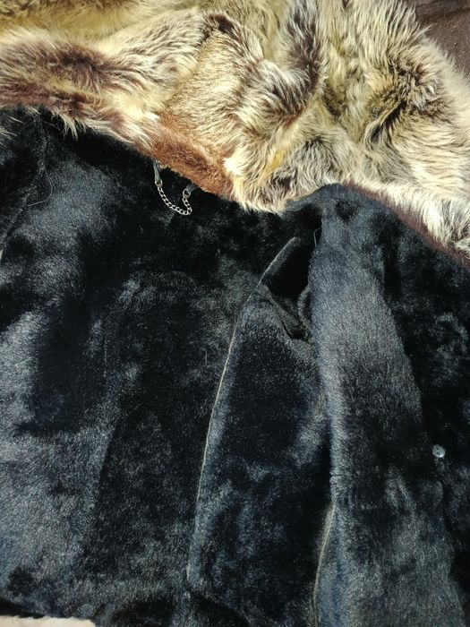 Дубльонка жіноча,шкіряна, розмір S-M