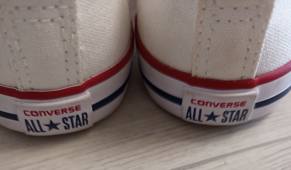 Жіночі текстильні кеди Converse All Star Ballet Lace (Оригінал) — Білі