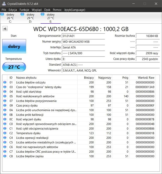 Western Digital Caviar Green WD10EACS 1TB – SATA II 3.5"