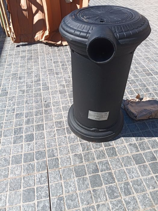 Vendo salamandra barmat ferro fundido