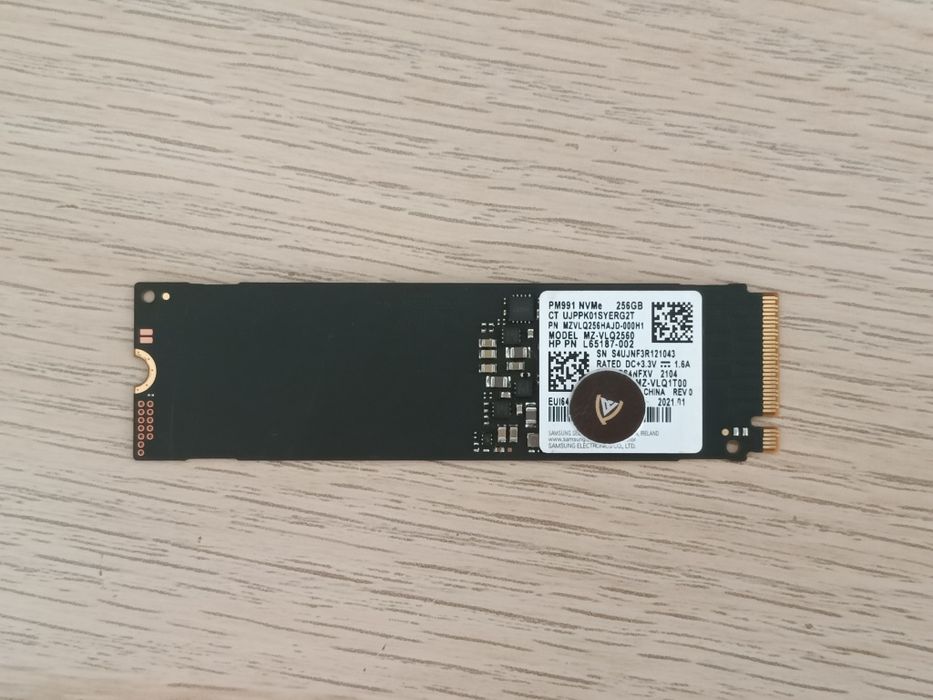 SSD Nvme 256Gb Samsung