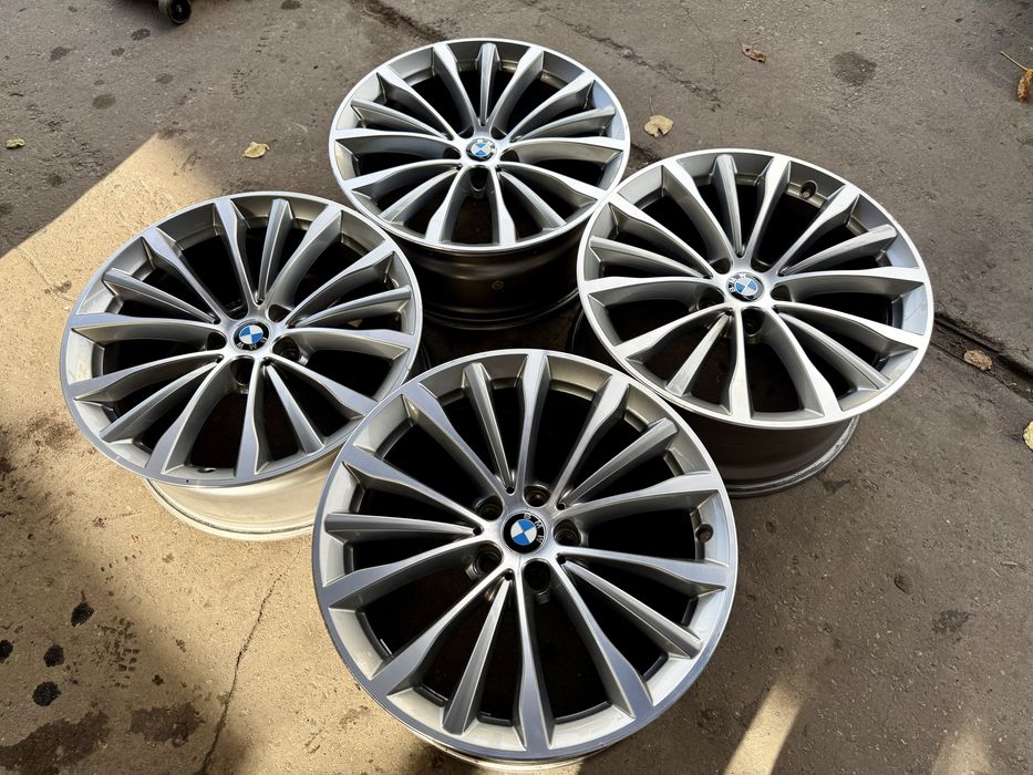 Диски оригинальные BMW R19 5*112, style 663 bicolor разношиокие