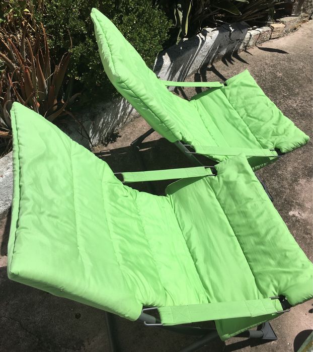 Conjunto de 2 cadeiras de jardim