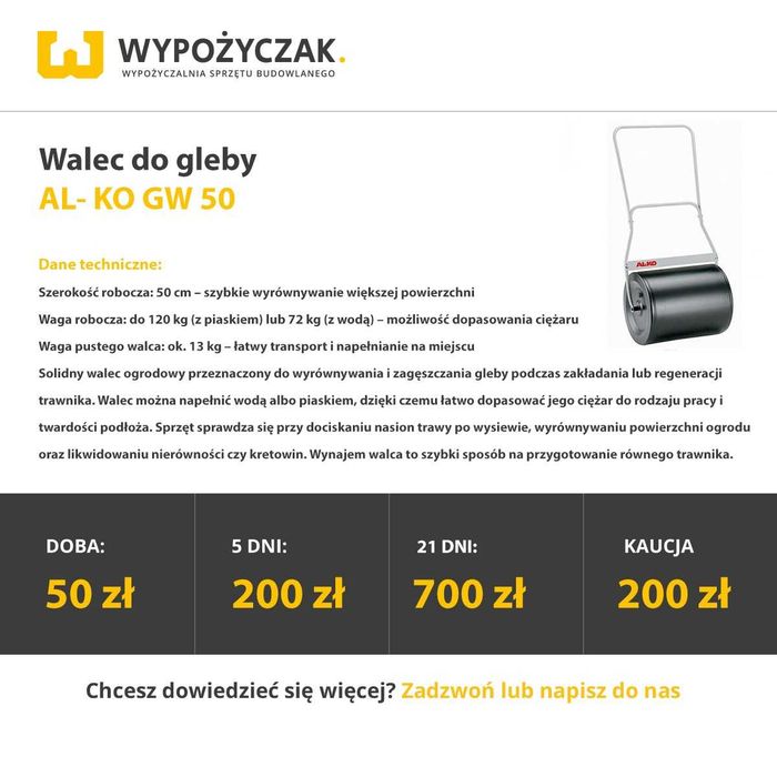 Rębak, rozdrabniacz do gałęzi / glebogryzarka / aerator / wertykulator / walec do ogrodu ogród - WYNAJEM
