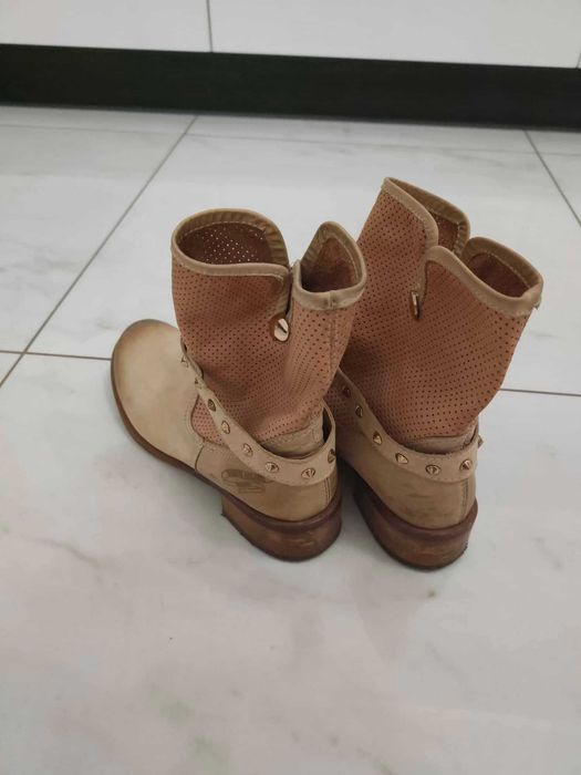 Skórzane botki Roberto Exclusive