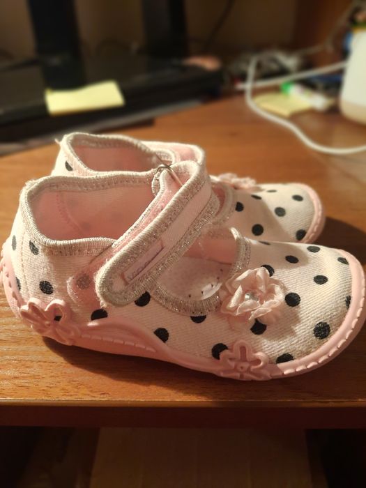 Дитячі тапочки зі шкіряною устілкою для дівчинки Vig-ga-mi