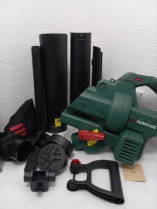 Акумуляторний садовий пилосос-дуйка Parkside PLSBA 40, пилосос 3в1 пар