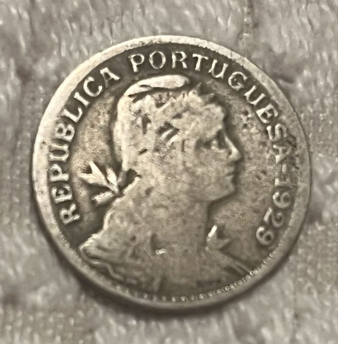 Moeda de 50 centavos - primeira republica