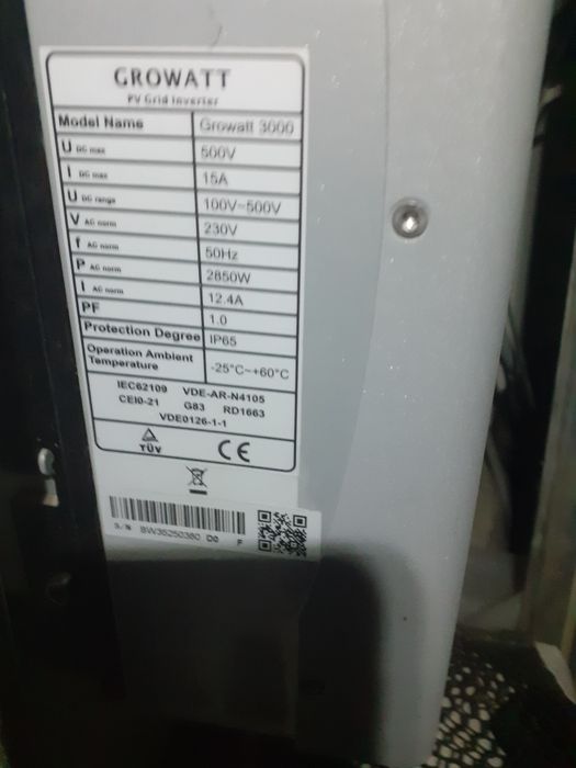 Инвертор 3 kw під зелений тариф