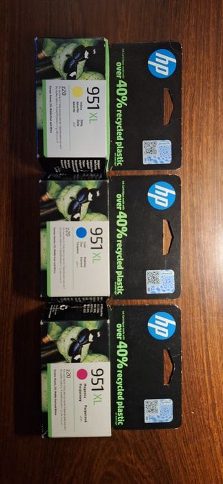 Tinteiros HP 951 XL cores