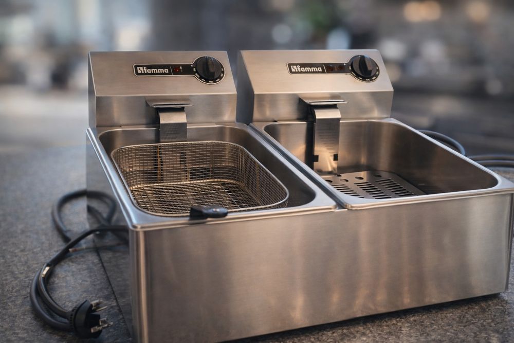 Fritadeira Profissional FIAMMA FF 6+6 NV – Dupla – Excelente Estado –