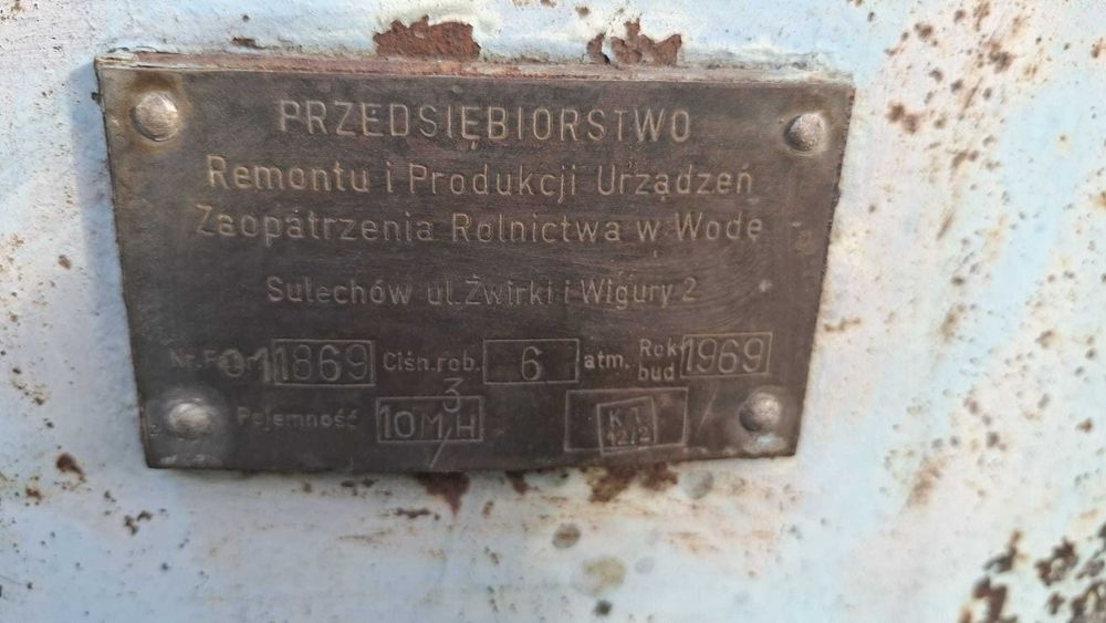 Zbiornik ciśnieniowy na powietrze