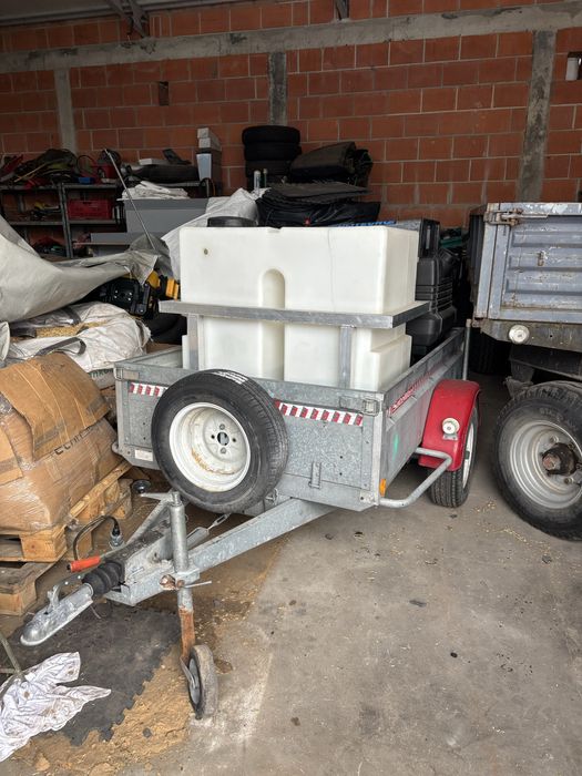 Myjka Ciśnieniowa na przyczepce lekkiej