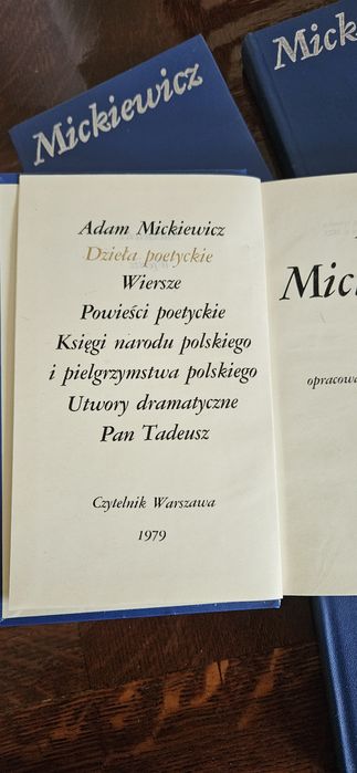 Adam Mickiewicz - Dzieła poetyckie