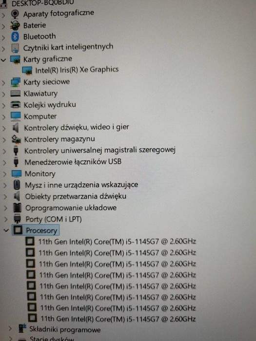 Laptop Lenovo Thinkpad T14 G2 i5 / 16GB / 256GB /PL/ 14"FHD / Gwar./FV