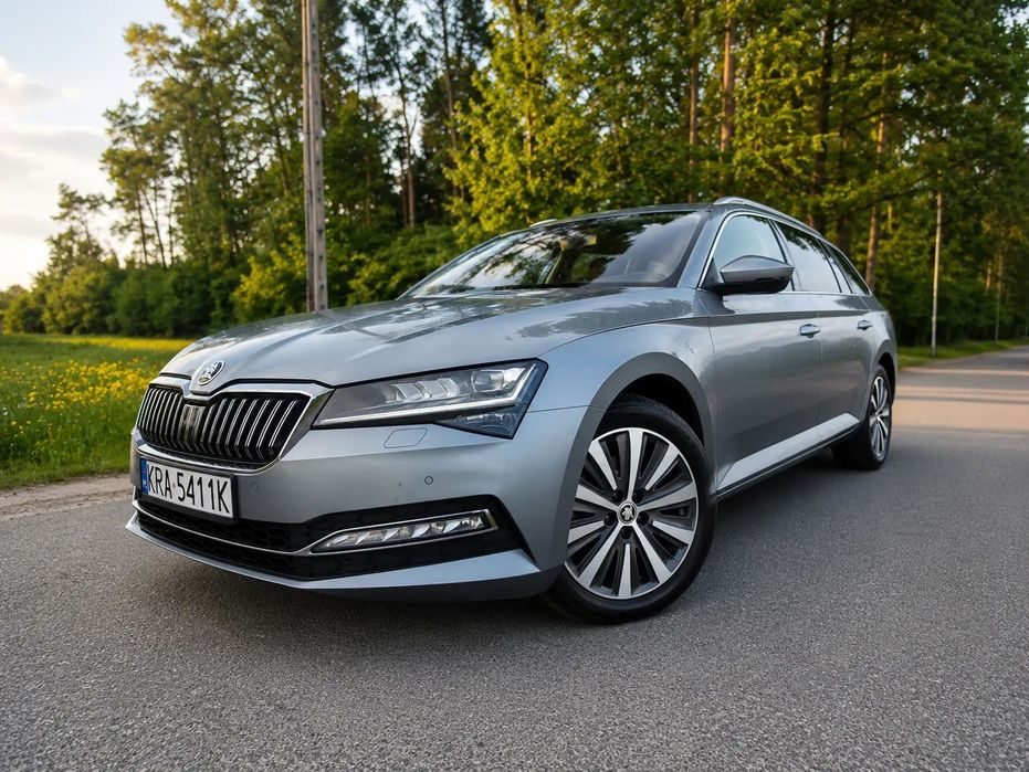Skoda Superb Model 2022 Superb Style F VAT virtual kokpit DSG TDI perła metalik