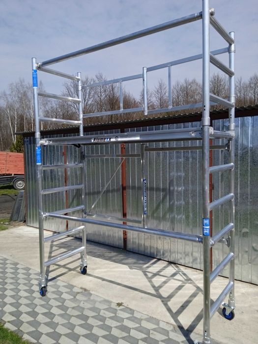 Rusztowanie jezdne 4m Aluminiowe Alumexx