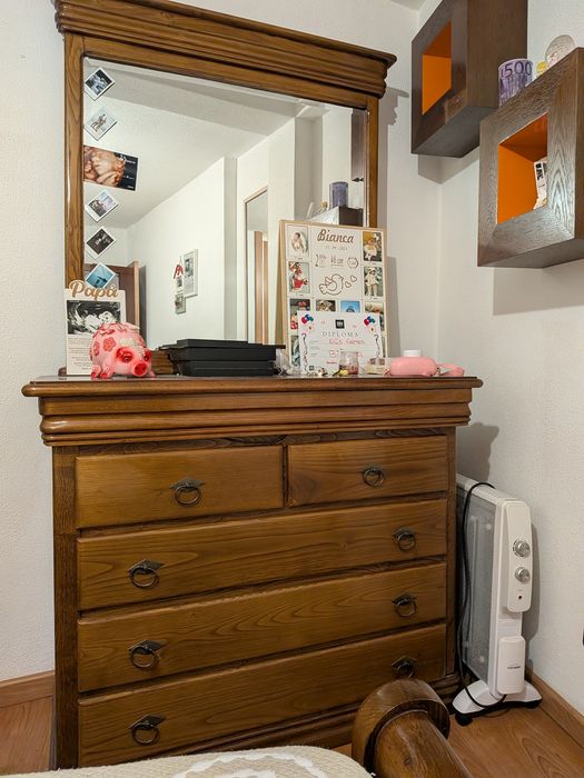 Quarto completo madeira de qualidade cerejeira