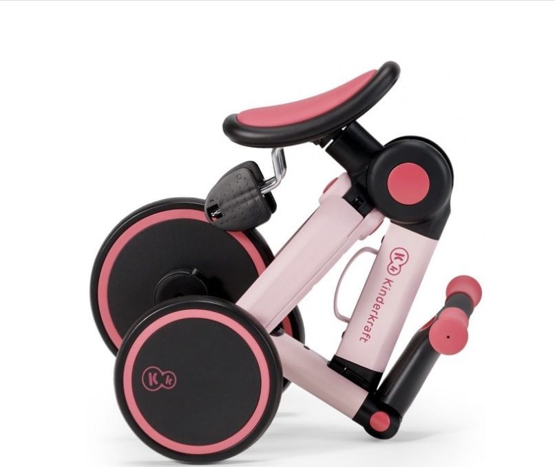 Біговіл велосипед 3 в 1 Kinderkraft 4Trike Candy Pink