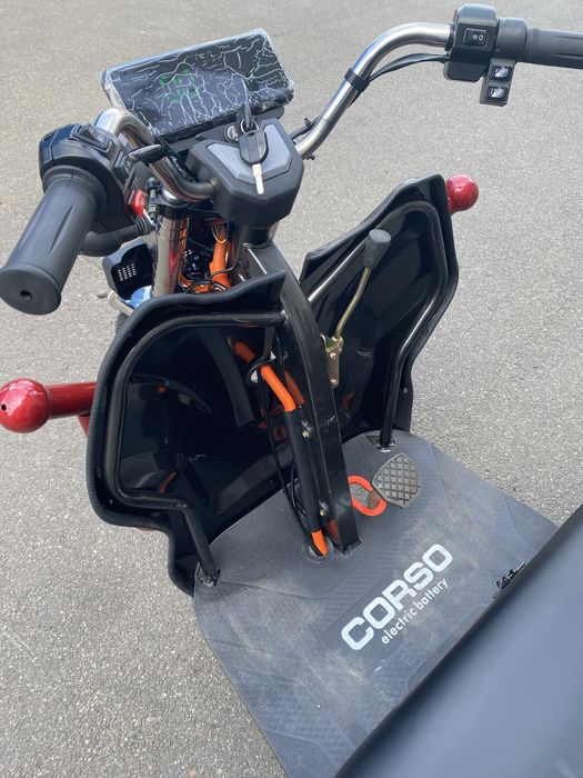 Трицикл електро вантажний Corso Truck One 800w  60/32