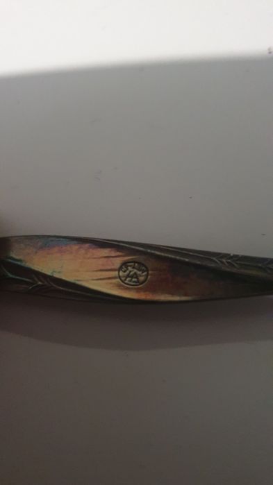 Łyżeczki posrebrzane PRL 1974 – Warszawska Fabryka Platerów Hefra,