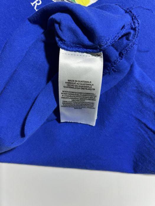 Polo bear Ralph Lauren чоловіча синя футболка  розмір Л