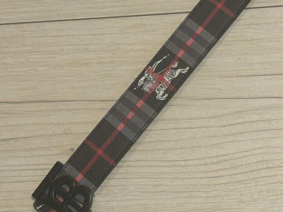 pasek burberry czarny 110cm