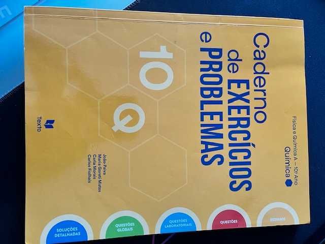 Cadernos de exercícios 10º e 11º ano