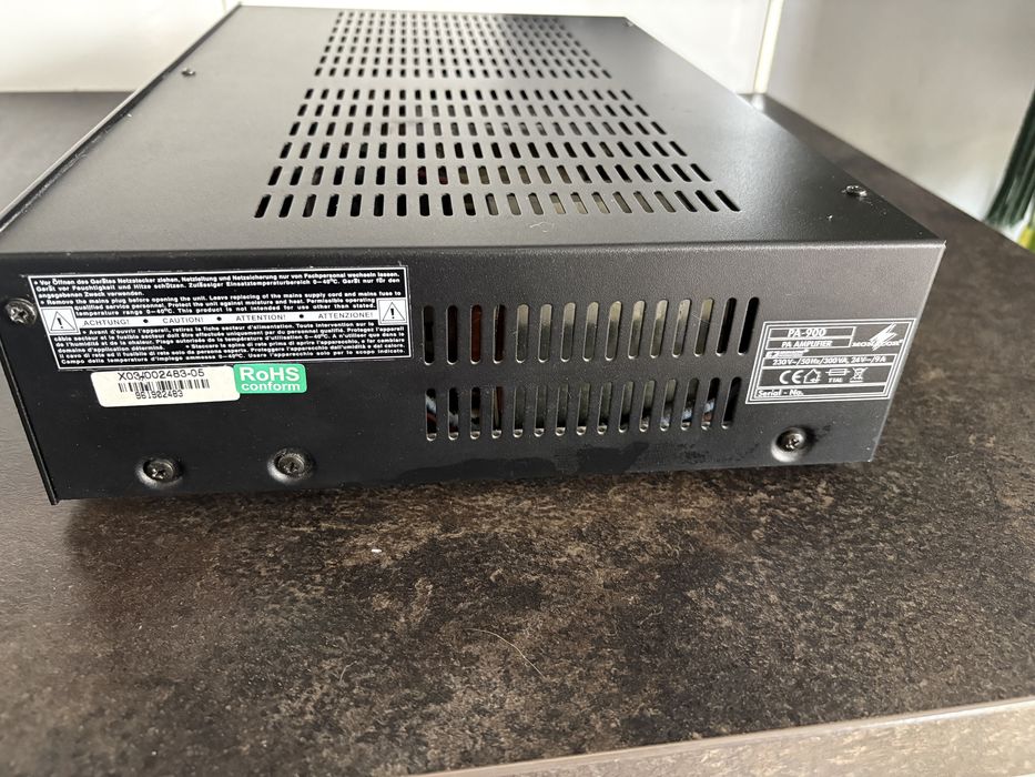 MONACOR PA-900 Wzmacniacz miksujący mono mikser