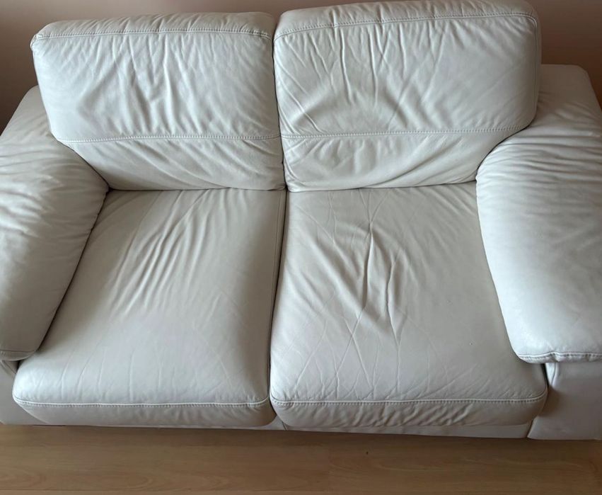 Sofa 2-os. Skora naturalna