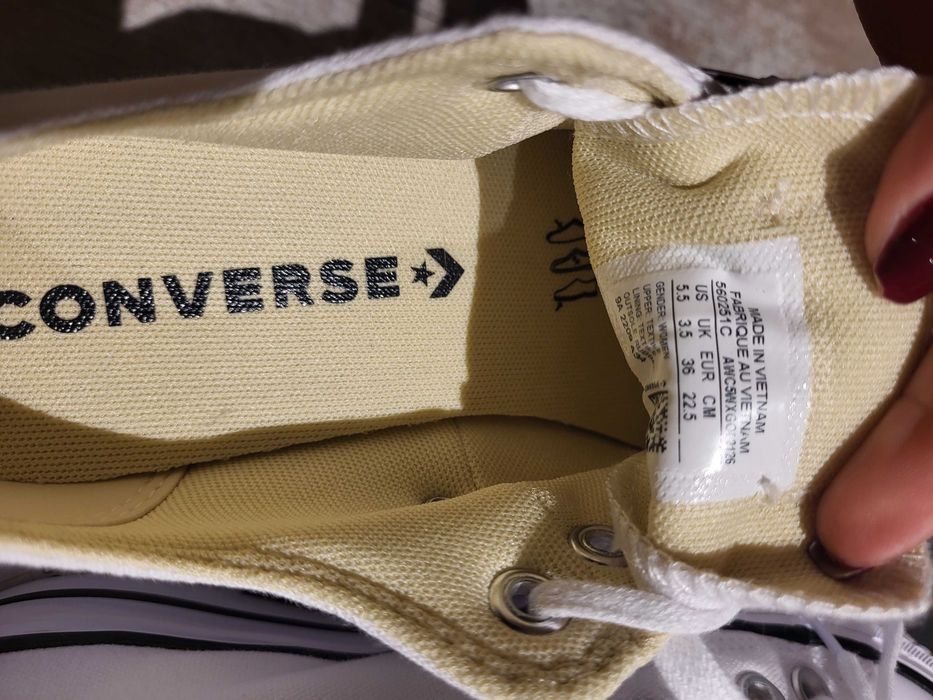 All Star Converse plataforma