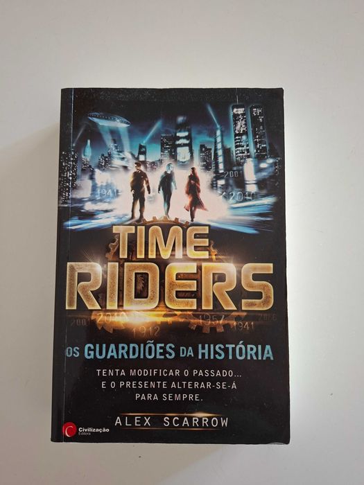 2 livros Time Riders - Alex Scarrow