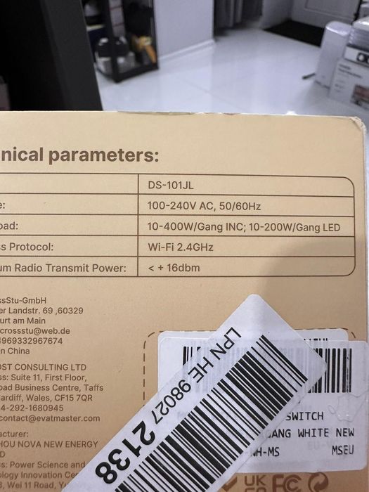 Włącznik światła