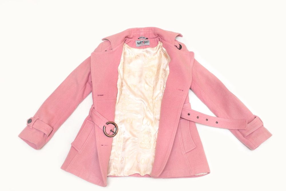 Коротке пальто кольору квітучої сакури!