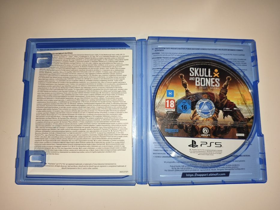 Gra Ps5 Skull and Bones PL gry PlayStation 5 Sniper UFC GTA V Mafia Crash Spyro Rayman Sonic Lego Minecraft
