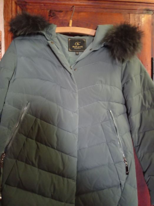 Тепле пальто біопух,натуральне хутро