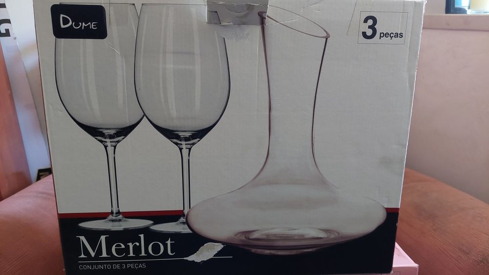 Dume Merlot conjunto 3 peças