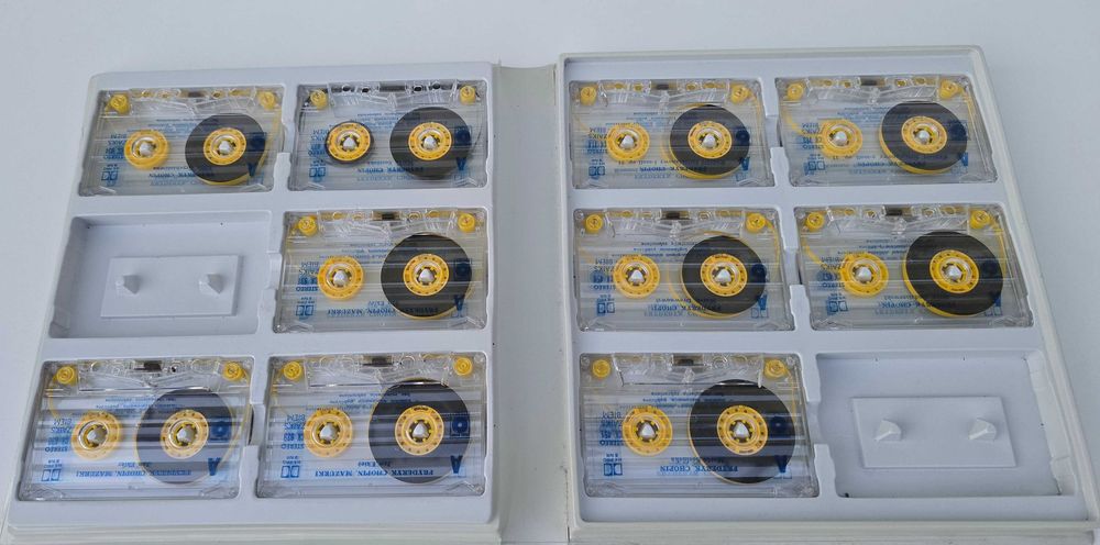 Kasety audio box Fryderyk Chopin (Muza 1990)