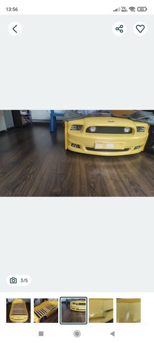 Łóżko dla dziecka samochód/ auto