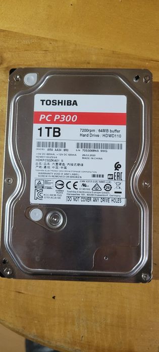 Dysk  twardy TOSHIBA 1TB
