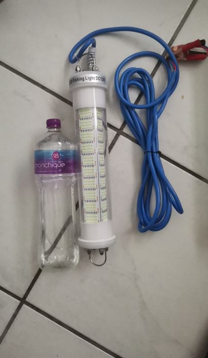 Luz led 12v submersível pesca lulas cefalópodes barco