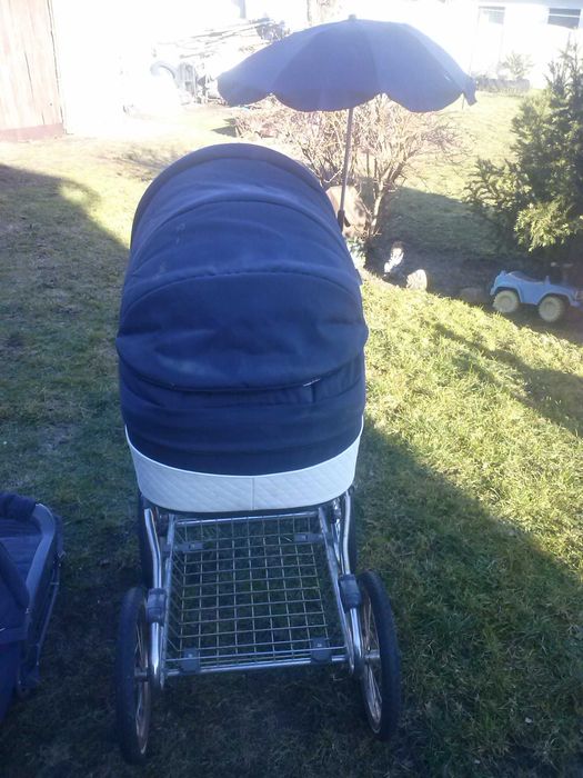 Wozek 2 w 1 kola pompowane ROAN