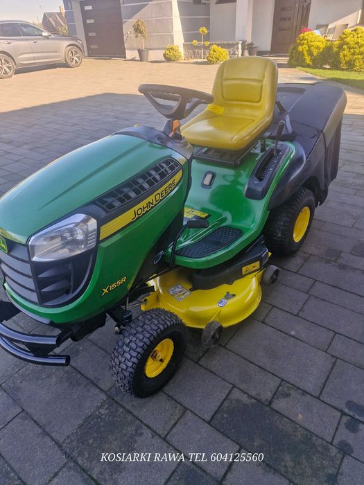 Kosiarka traktorek JOHN DEERE dwa cyl 18hp pompa automat 2013r