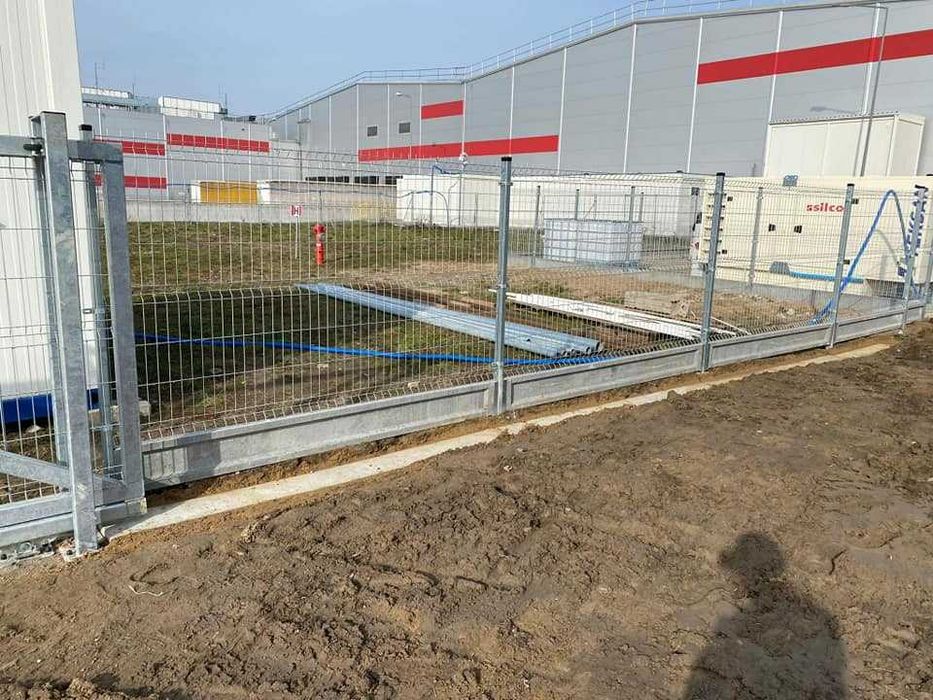 Ogrodzenie Panelowe 3D 153cm FI4 Materiał Montaż Brama Furtka